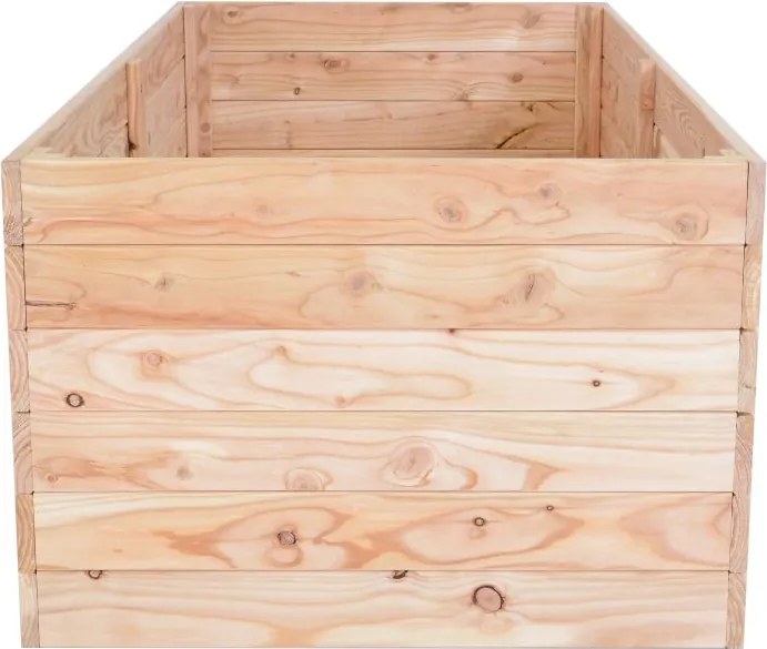 PREMIUM MODŘÍN Strat înălțat 135 x 70 x 50 cm, din lemn