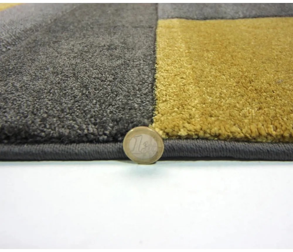 Covor Flair Rugs Cosmos, 120 x 170 cm, gri - galben