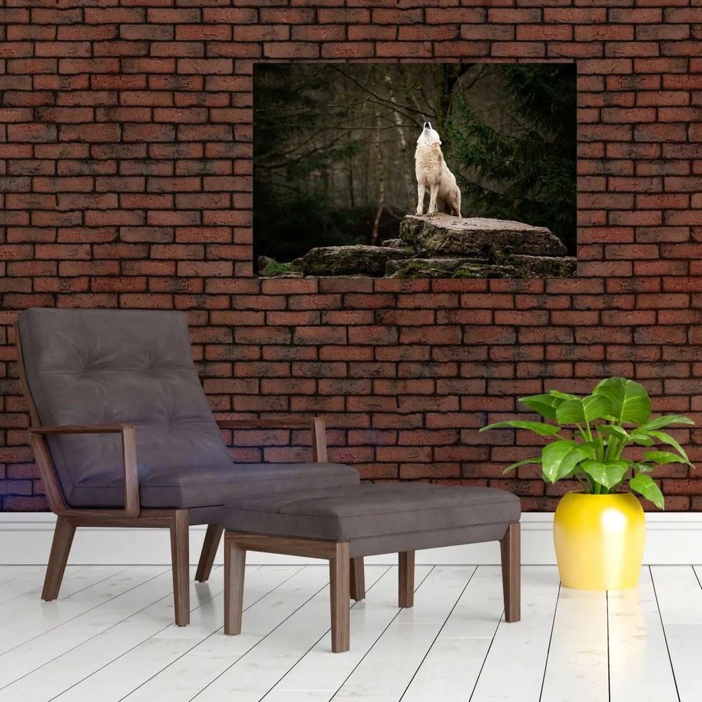 Tablou - Urletul lupului (90x60 cm)