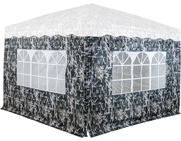 Perete lateral cu 3 ferestre, urban, pentru INSTENT BASIC