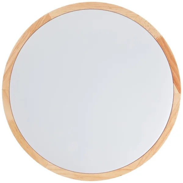 Brilliant - Plafonieră LED SLIMLINE, 22 W, 230 V, Ø 39 cm, lemn de cauciuc