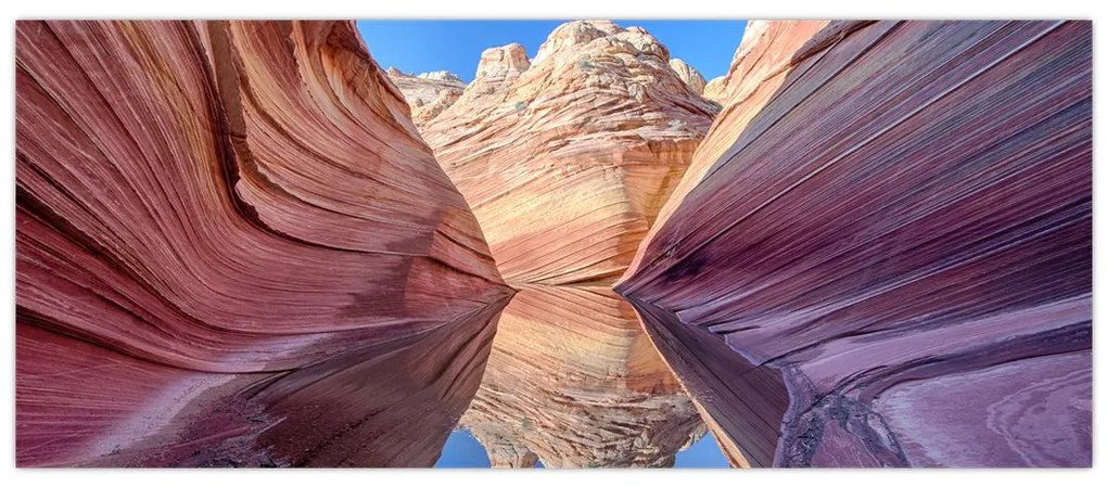 Tablou - valurile de Arizona (120x50 cm)