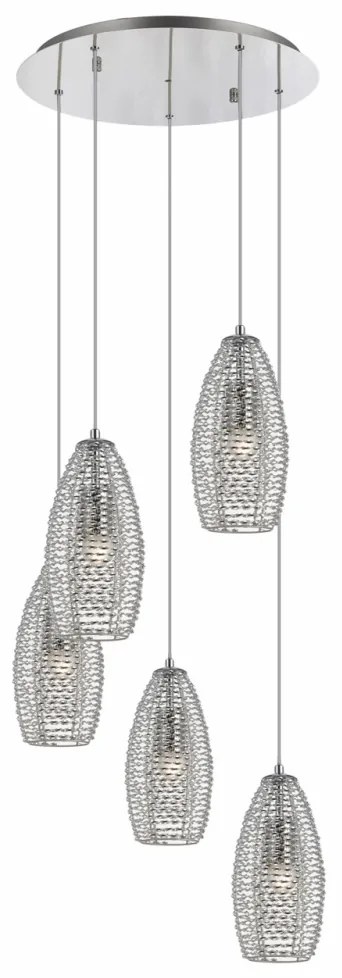 Top Light - Lustra DAVOS 5xE27/60W/230V