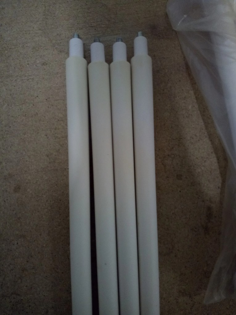 OFERTA Scaun din plastic TREGO, alb II. calitate