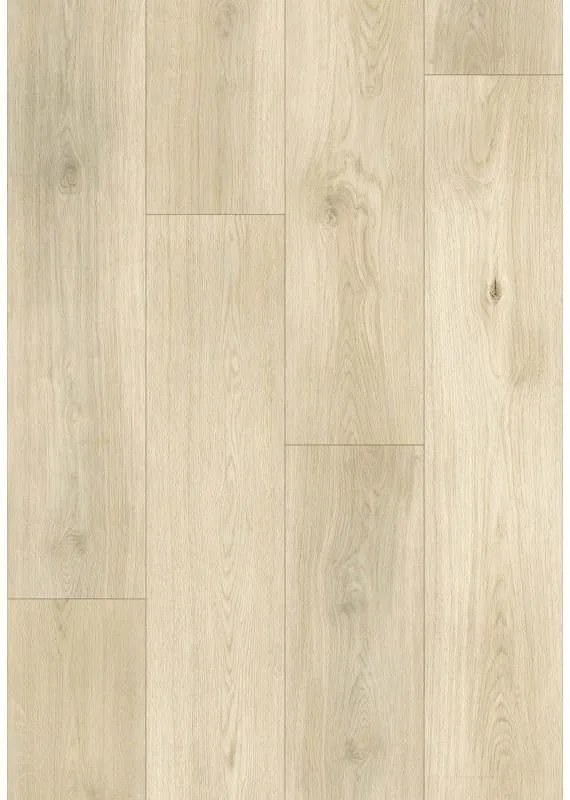 Mexen Calera panouri din vinil 1227 x 187 mm LVT Dryback 2,5 mm, suport PVC, 4 V-Fuga, Stejar - F1320-1227-187-255-4V1-01