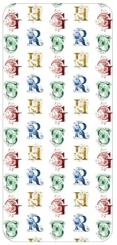 Harry Potter Cearșaf cu Elastic Initiale 90x200 cm