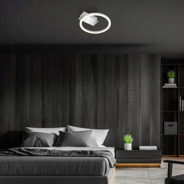 Briloner 3778-014 - Plafonieră LED FRAME LED/5W/230V Ø 20 cm crom mat