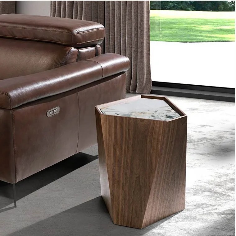 Masuta auxiliara design modern Porcelain Marble