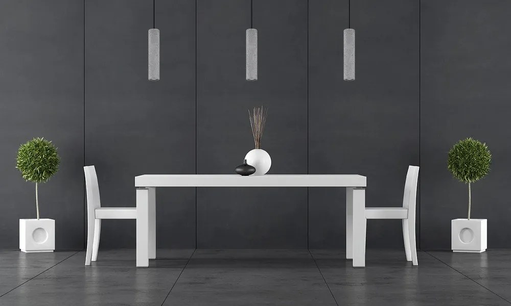 Lustră gri din beton Fadre – Sollux