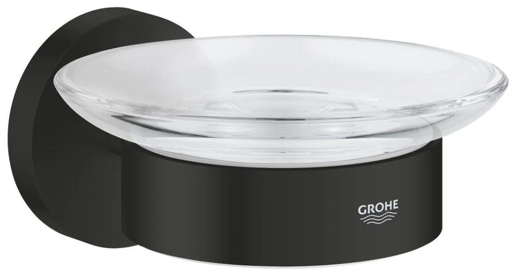 Grohe Start sapuniera perete negru 411932430