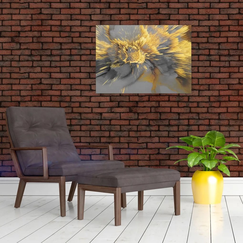 Tablou - Expansiunea aurului (70x50 cm)
