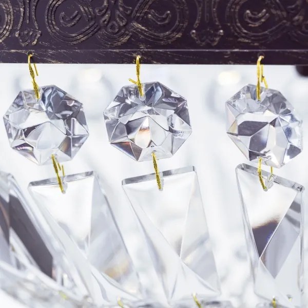 Lustră de cristal pe lanț Orion HL 6-1497/3 ARILA 3xE27/60W/230V maro/patină