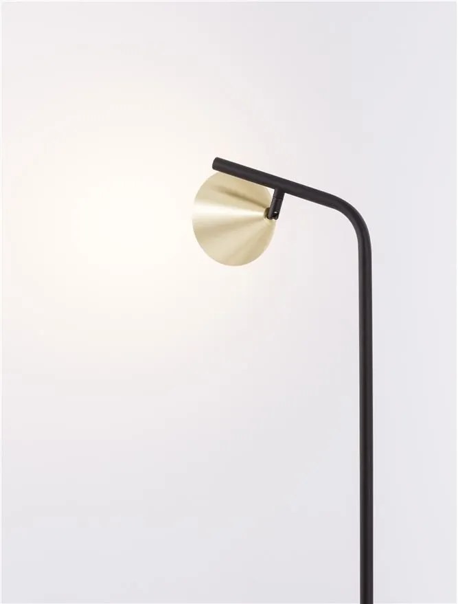 Lampadar design decorativ CONICO auriu, NVL-9011436