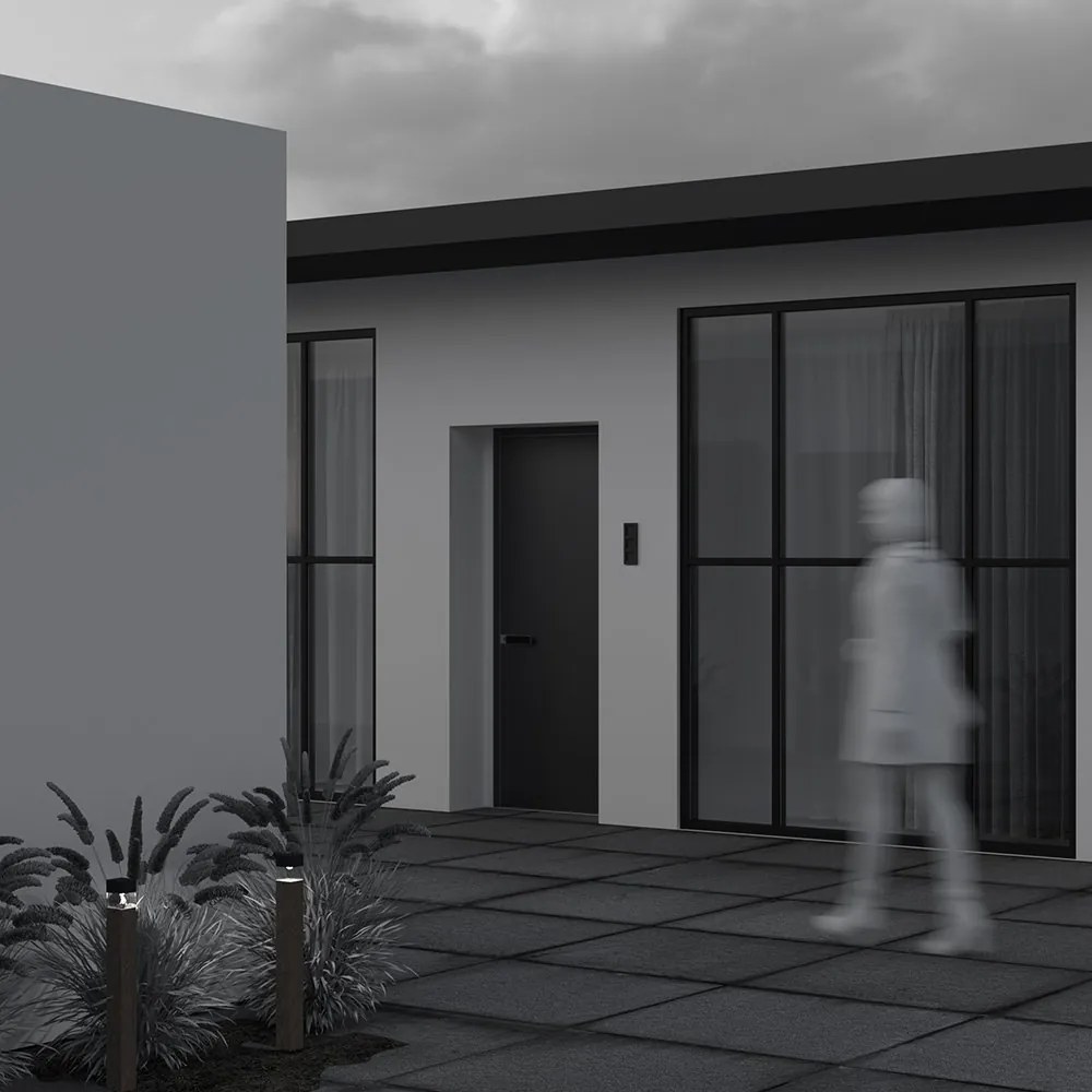Stalp exterior LED IP65 Quadra H-60cm