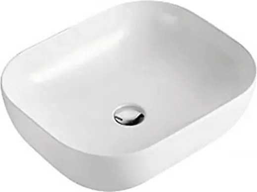 Lavoar pe blat Fluminia Alaska New alb 50 cm