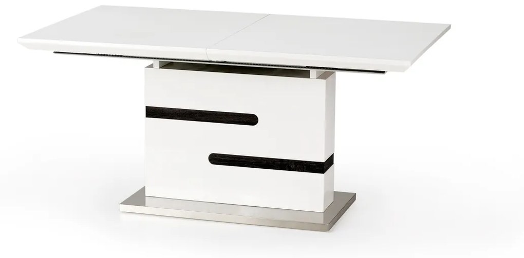 Masa extensibila metal + MDF Monaco - L 160-220 x l 90 x h 76 cm