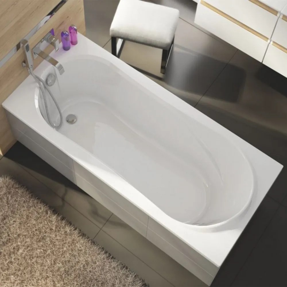Cadă de baie dreaptă Wivea 75x160