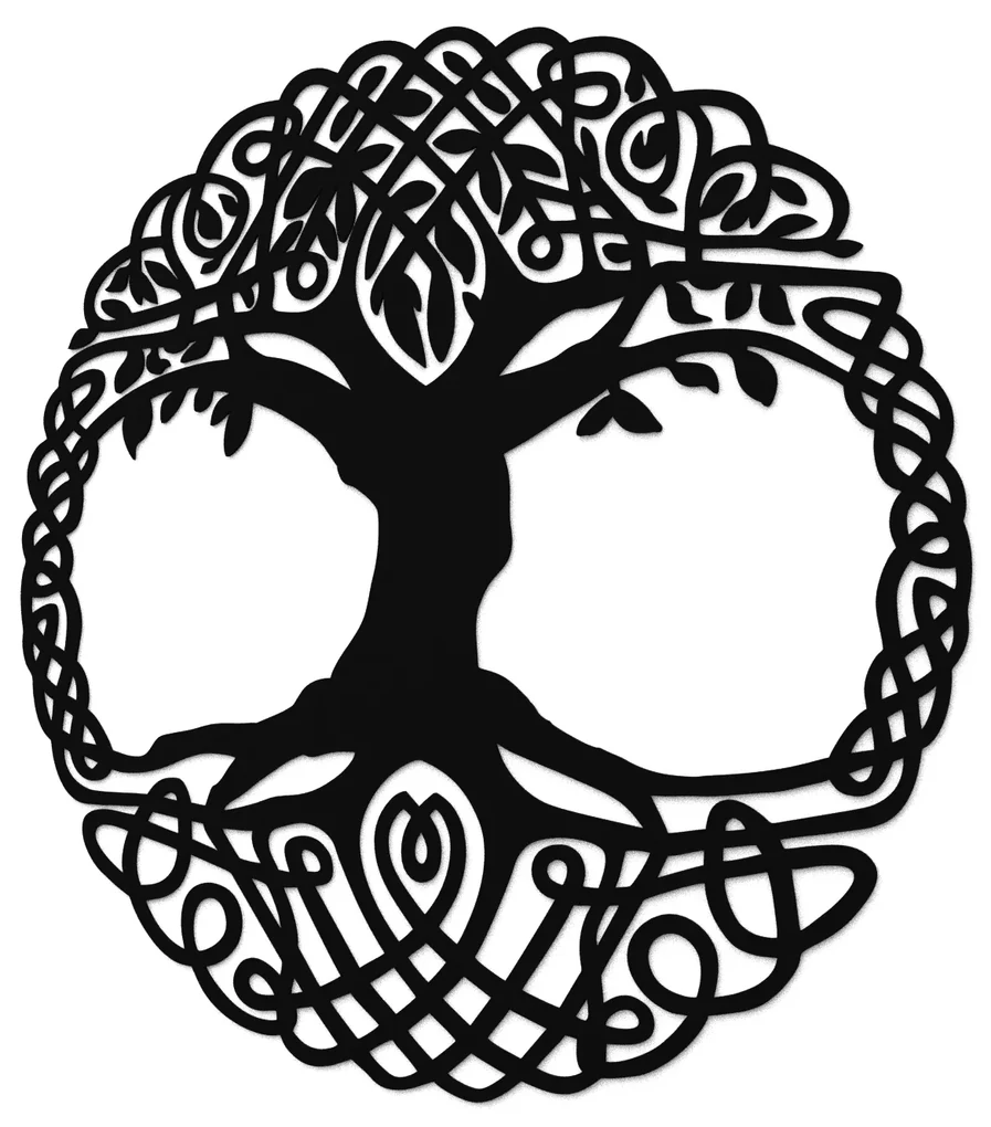 Decoratiune perete - Copacul celtic