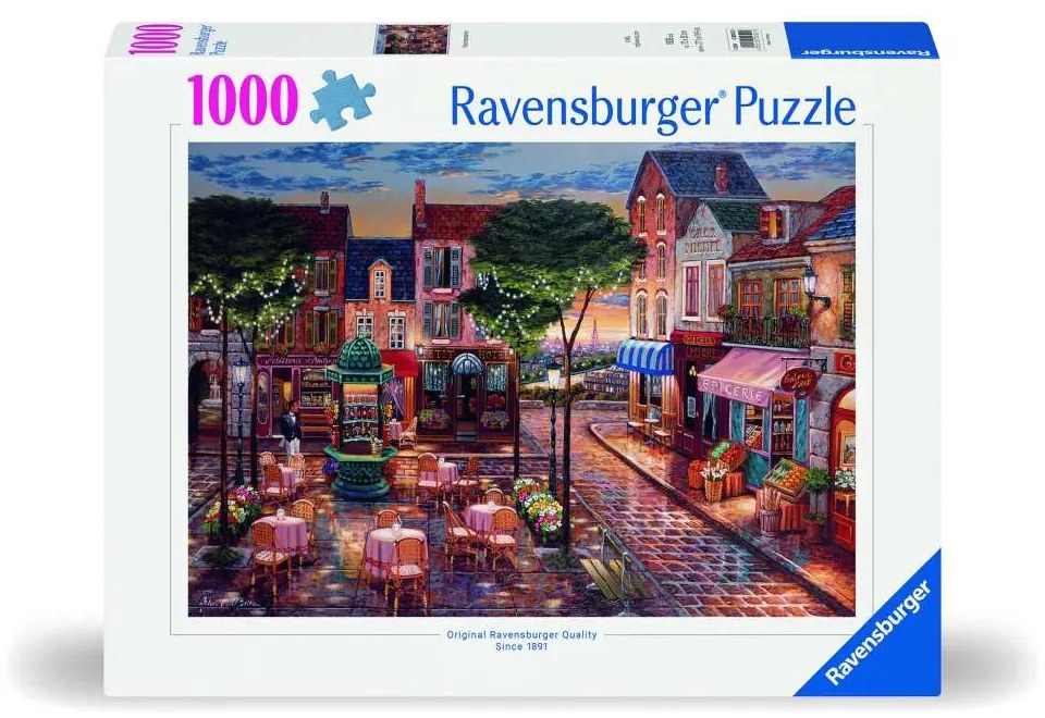 PUZZLE STRADA DIN PARIS 1000 PIESE DESIGN NOU - RAVENSBURGER (RVSPA00521)