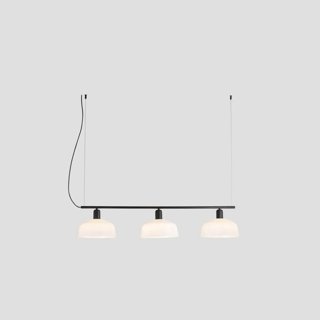Lustra suspendata design modern TATAWIN alb