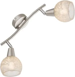 Plafoniera tip spot 2xE14 nichel mat California Globo Lighting 54987-2