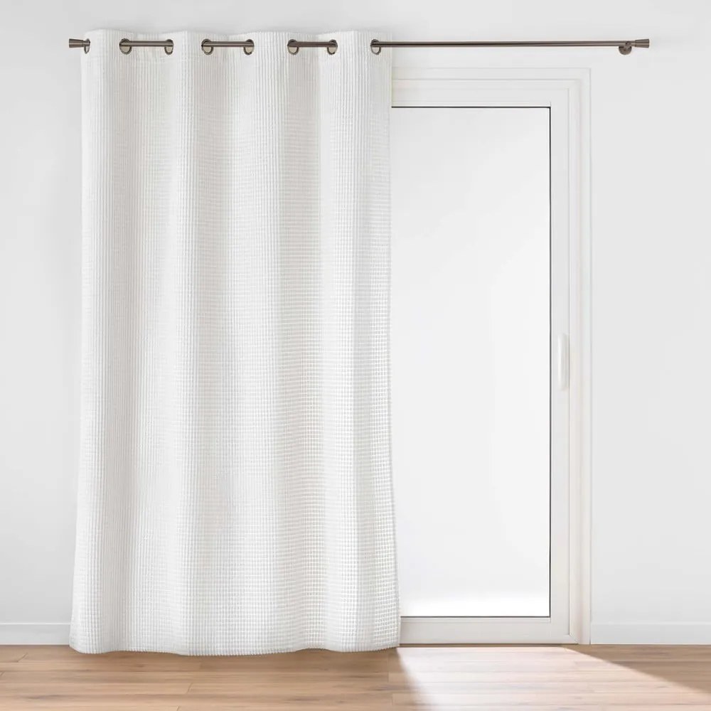 Draperie albă din catifea 140x260 cm Swing – douceur d'intérieur