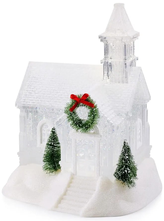 Decorațiune luminoasă de Crăciun albă Chapelle – Markslöjd