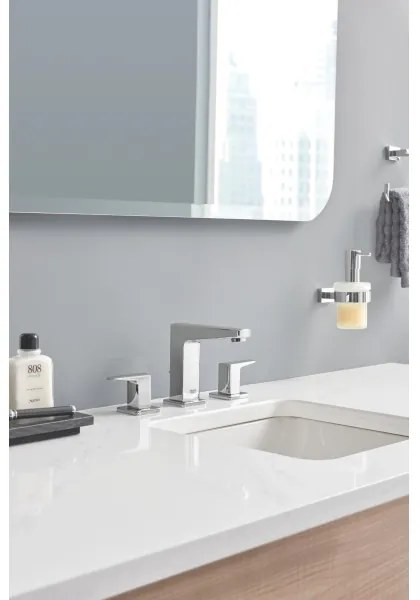 GROHE 40756001 - Dozator de săpun lichid ESSENTIALS CUBE, 160 ml, crom lucios