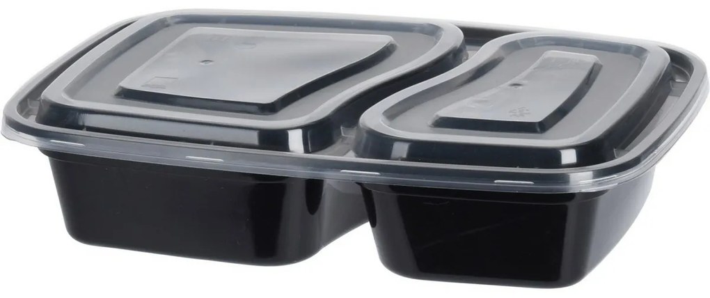 Excellent Houseware Set de recipiente din plastic1200 ml, 10 bucăți
