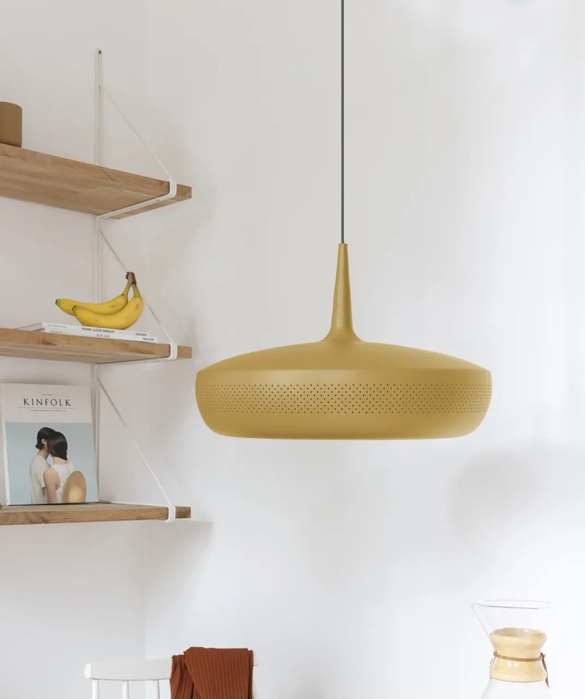 Abajur metalic design retro Clava Dine - ochre 2302 VTC