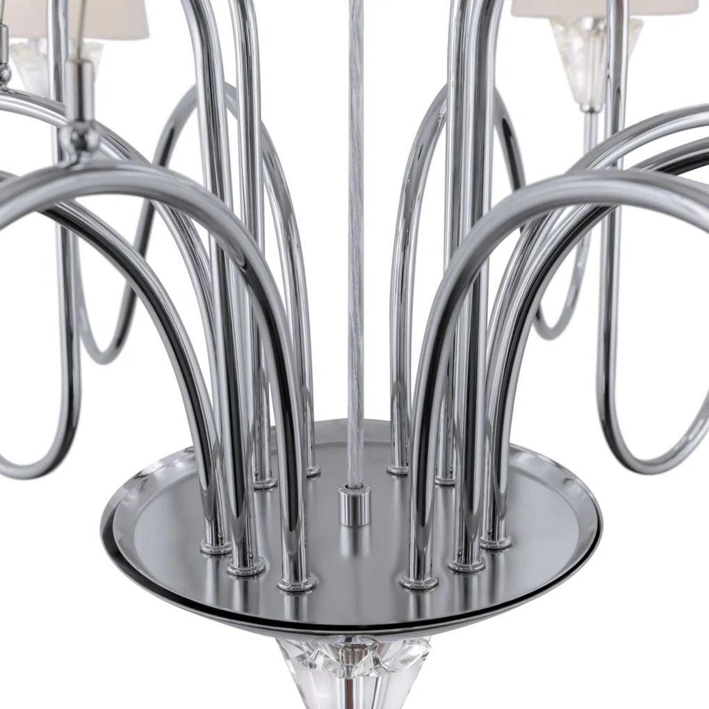 Candelabru elegant cu 12 brate FLORERO MYMOD078PL-12CH