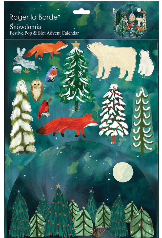 Calendar Advent Christmas Conifer – Roger la Borde