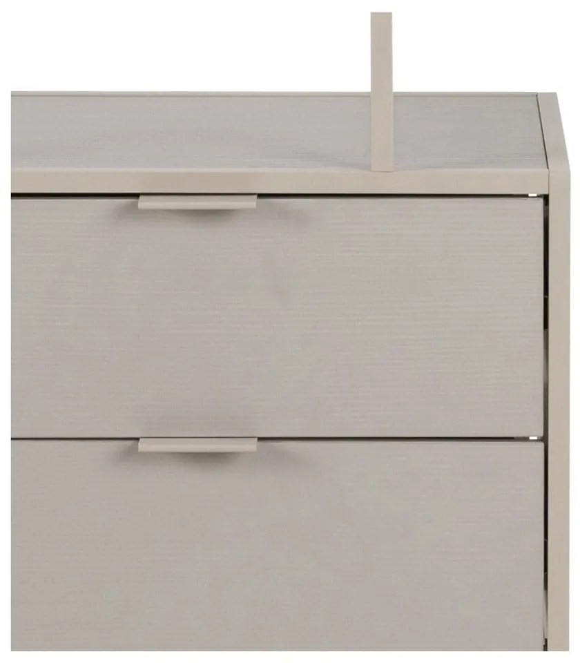 Bibliotecă gri 77x185x35 cm Seaford – Actona