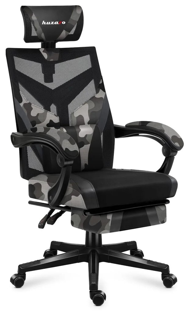 Fotoliu gaming Cruiser 5 (negru + gri camuflaj). 1087451