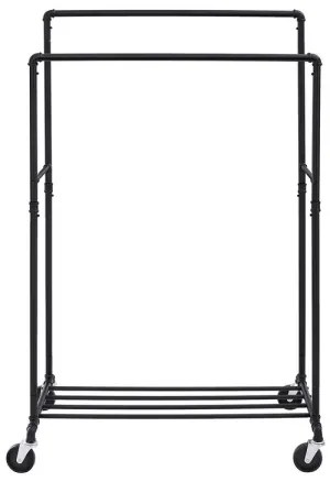 Cuier mobil pe suport LINEA, negru