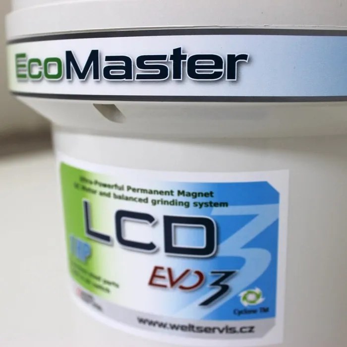Tocător deșeuri EcoMaster LCD EVO3, oțel inoxidabil