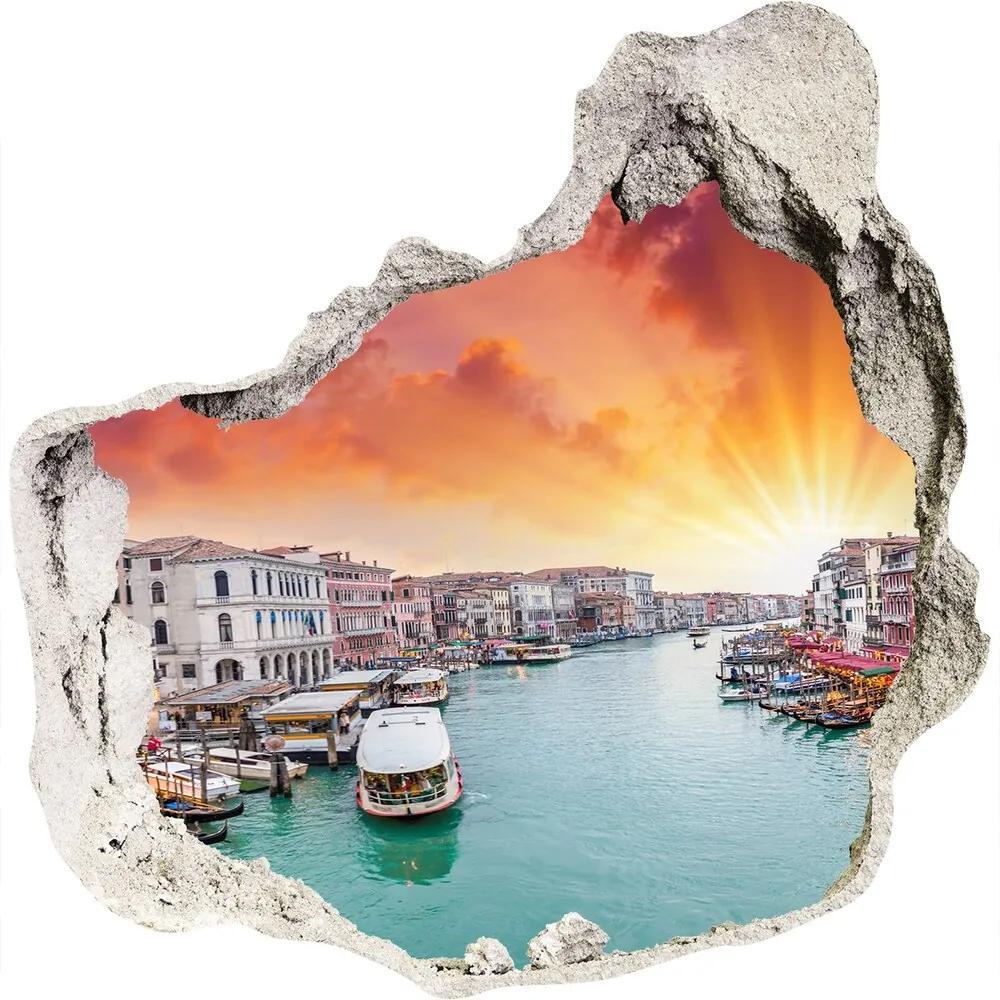 Nálepka fototapeta 3D výhľad betón Benátky
