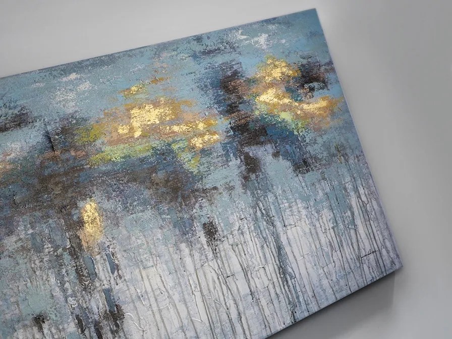 Tablou de perete decorativ canvas Aquas, 90x150cm