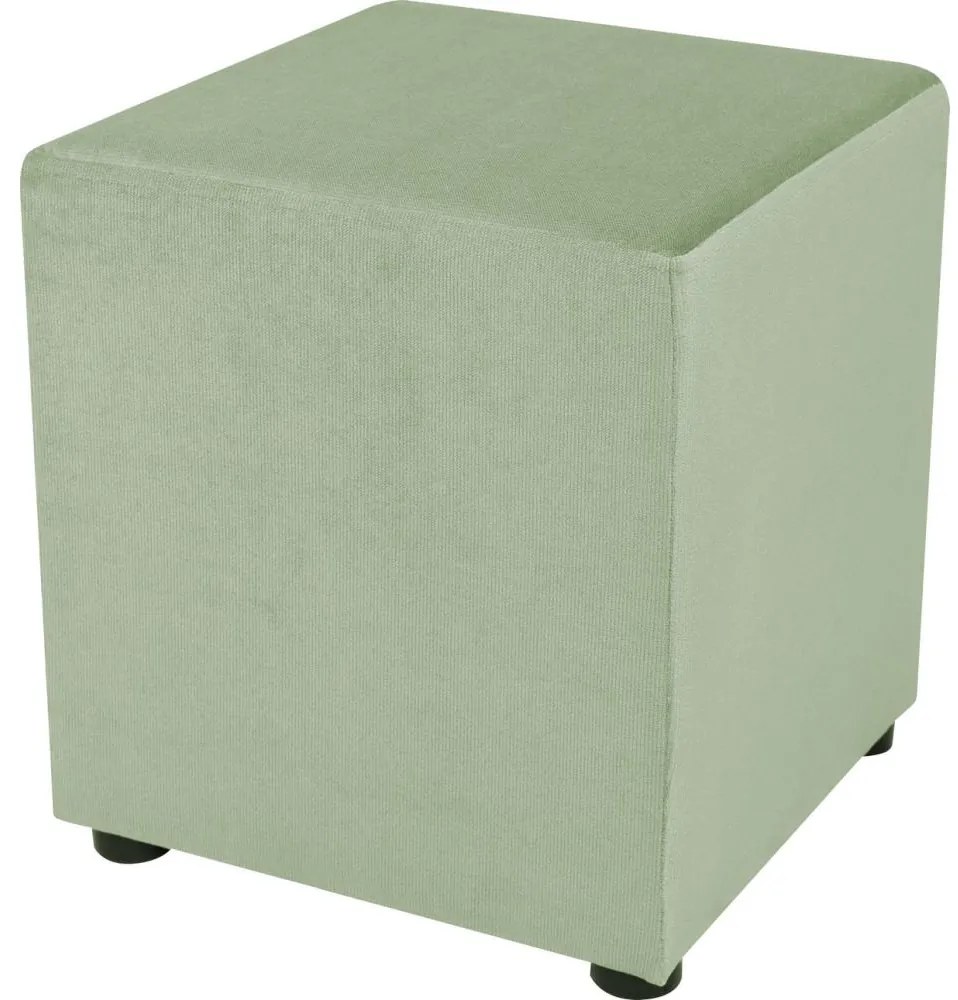 Taburet SIX 40x40 cm, verde deschis
