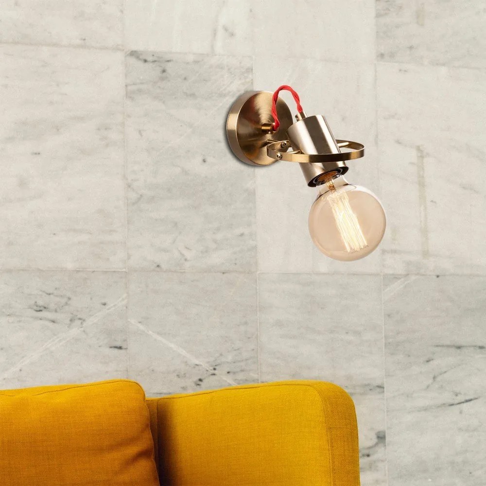 Aplică de perete aurie Vaveyla – Opviq lights