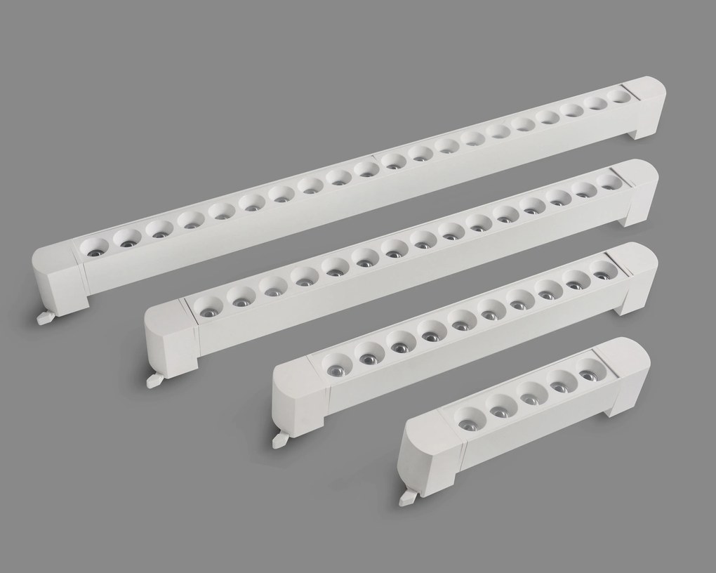 Proiector LED Tip Grila, 10W, 4000K Lumina Neutra, Directionabil Pe Sina Monofazata, Alb