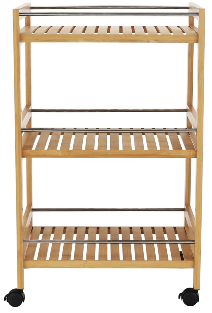 Cărucior servire Ensi (bambus natural). 1028675