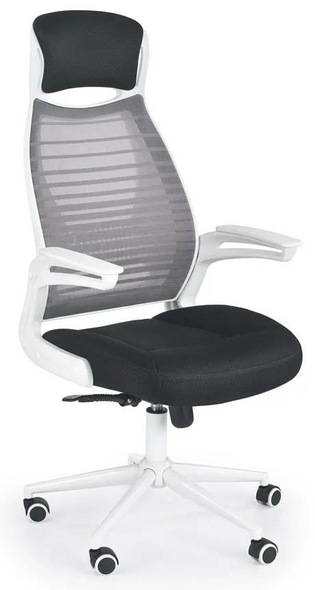 Scaun de birou Franklin, negru/alb