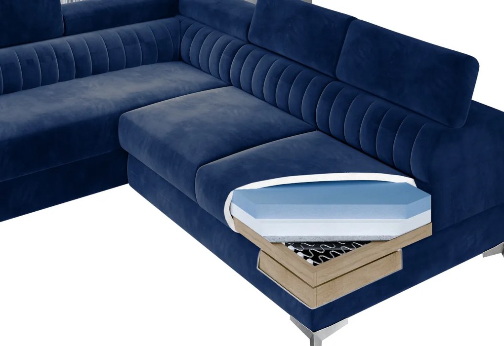 Supermobel Coltar LAURENCE, 278x92x205, inari 96, dreapta