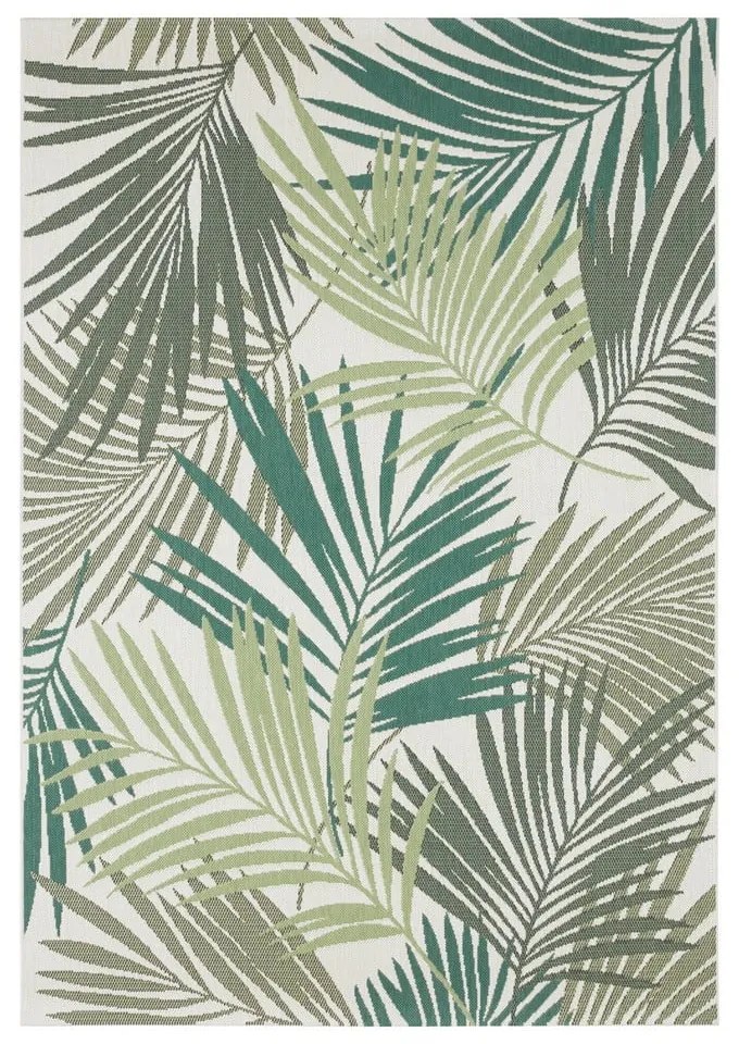 Covor de exterior NORTHRUGS Vai, 200 x 290 cm, verde - gri