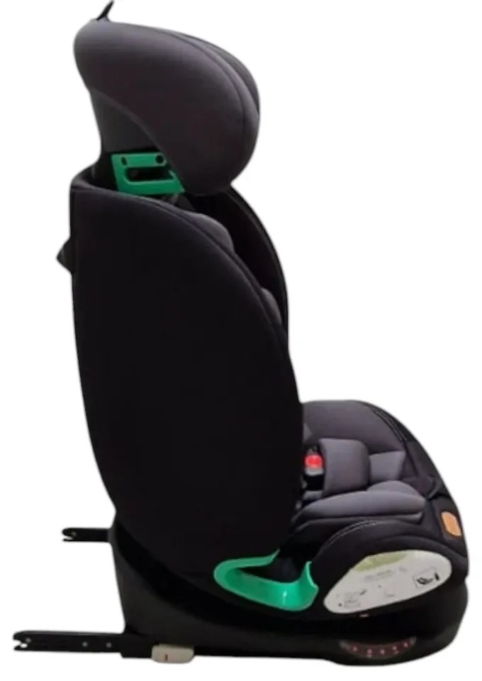 Scaun Auto cu Isofix Baby Care™ HD18, Cu rotire 360 grade, Omologare R-129 i-Size, 0-36 kg, Tetiera reglabila, Transformabil in scoica auto, Sistem