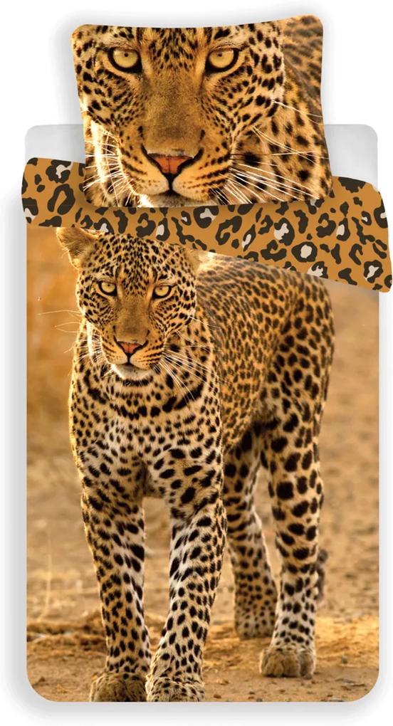 Lenjerie bumbac Leopard 2017, 140 x 200 cm, 70 x 90 cm