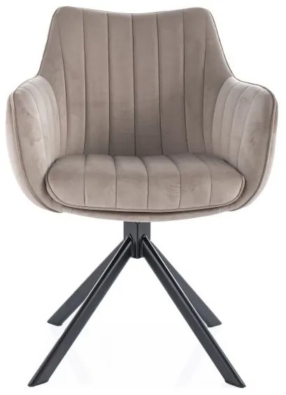 Scaun Azalia velvet bej Blu40
