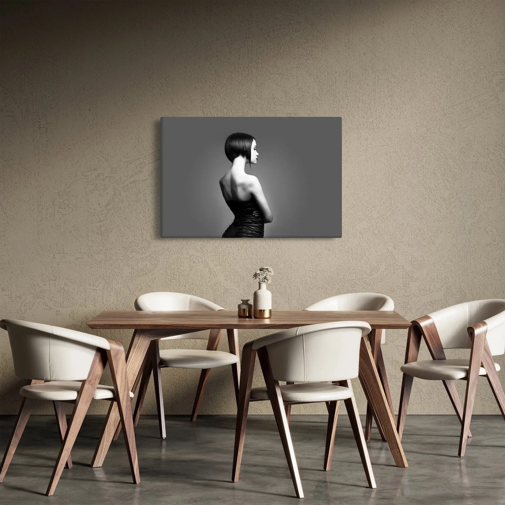 Tablou - Femeie elegentă (90x60 cm)