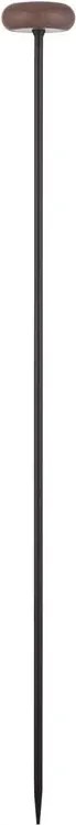 Corp iluminat exterior decorativ cu tarus CAMI H-110cm, ciment rosu